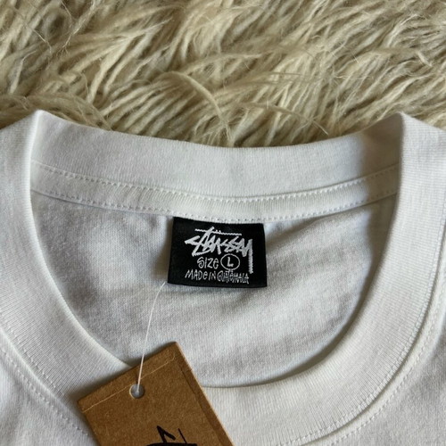 Stussy Dominos Tee new, sizes M and L, black and white