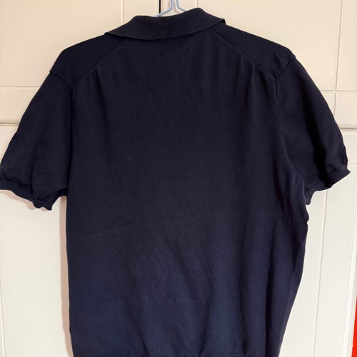 Zara Origins T-Shirt Large used, navy cotton slim fit
