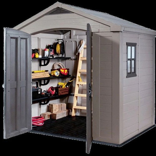 KETER Factor 8x6 garden shed new with double door