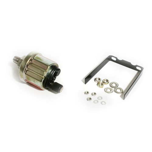 JOM OldSchool 21114 Oil Pressure Gauge with Adapter New