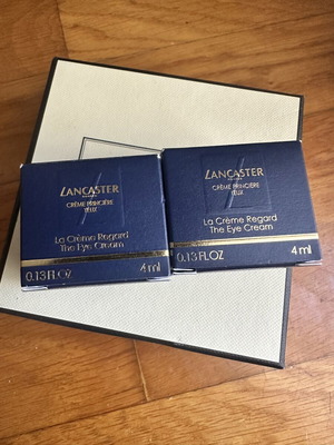 Lancaster eye cream pack of 2, 2x4ml, new