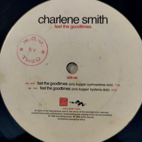 Charlene Smith Feel The Goodtimes 12'' Vinyl Maxi Single used