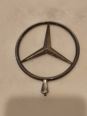 Mercedes metal emblem used for decoration