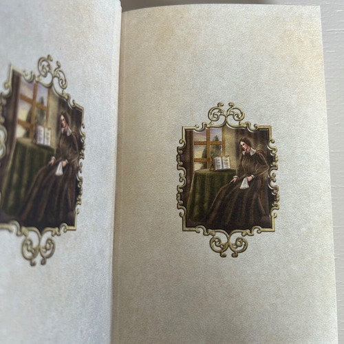 De Agostini Jane Eyre book, romantic literature, embossed cover