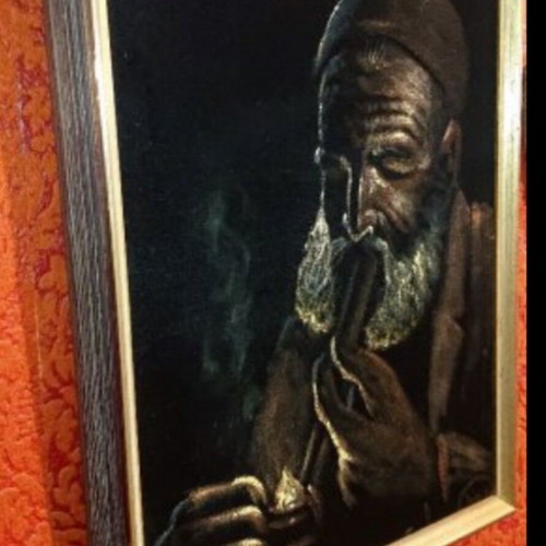 Painting on canvas like new, signed, 30x40 cm