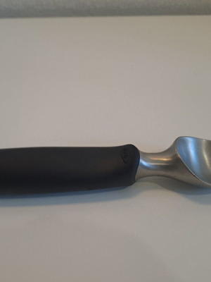 OXO Good Grips ice cream scoop used, stainless steel