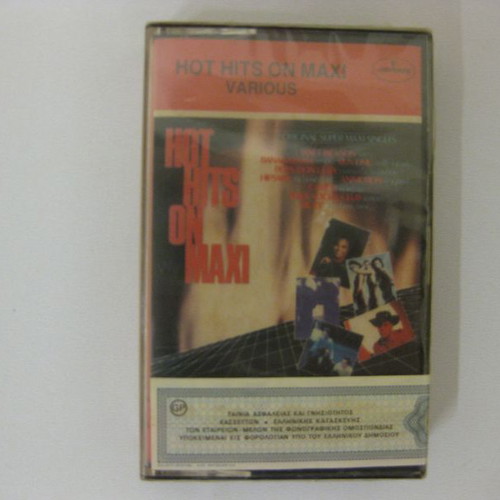 Hot Hits On Maxi Various cassette tape new, sealed