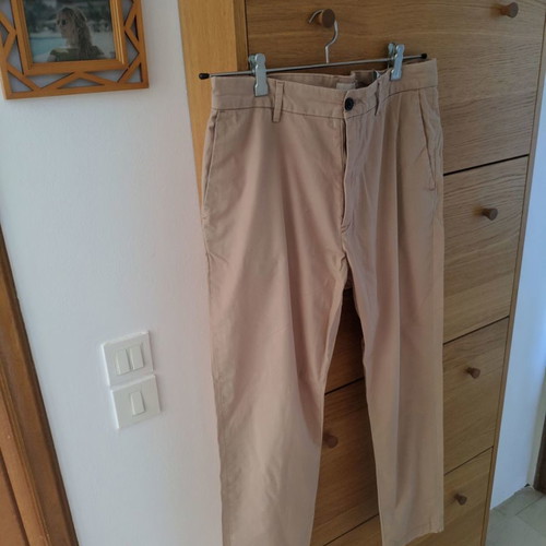 Men's pants used, 100% cotton casual chic, size M