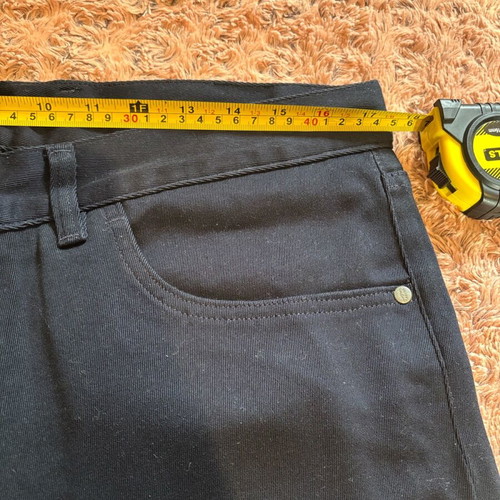 Cotton pants new, size 38, blue