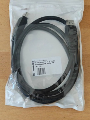DisplayPort cable 1.5m 4K AWM Style 20276 like new