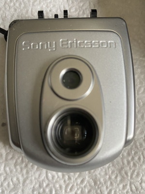 Sony Ericsson vintage camera for mobile phone used, with case, collectible