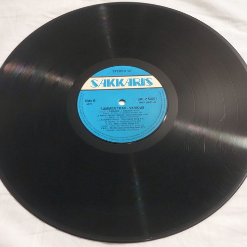 Summer Trax vinyl used, electronic music