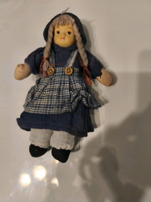 Doll used, size about 24cm