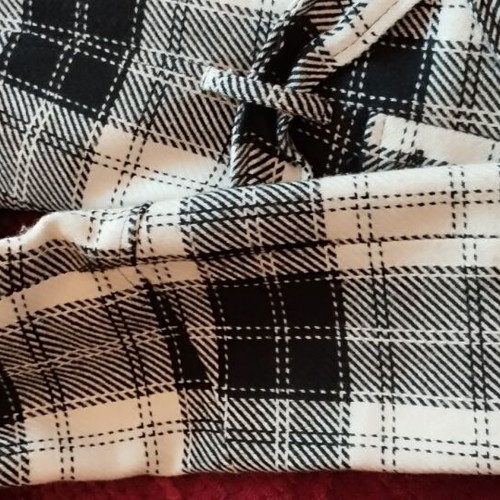 Benissimo women's long jacket like new, black and white
