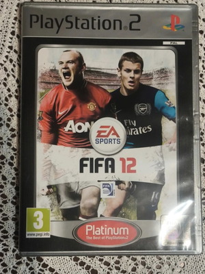 FIFA 12 PlayStation 2 game, like new, Platinum edition