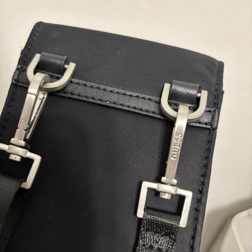 Guess mobile phone pouch with adjustable strap