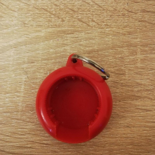 Bud keychain used, collectible with bottle opener