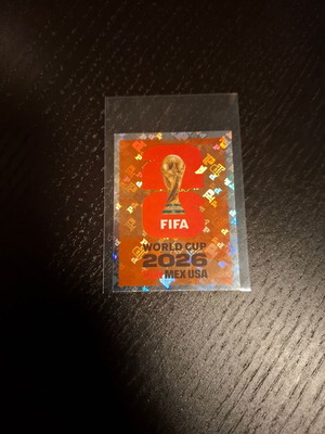 Trophy Emblem FIFA World Cup 2026 Panini Sticker καινούργιο