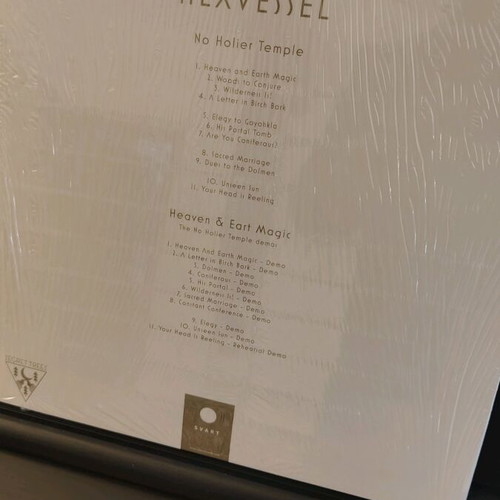 Hexvessel No Holier Temple boxset new, limited 300