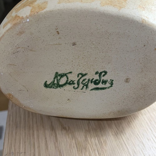 Vintage Ceramic Vase Nikos Dazelidis 1960s new condition