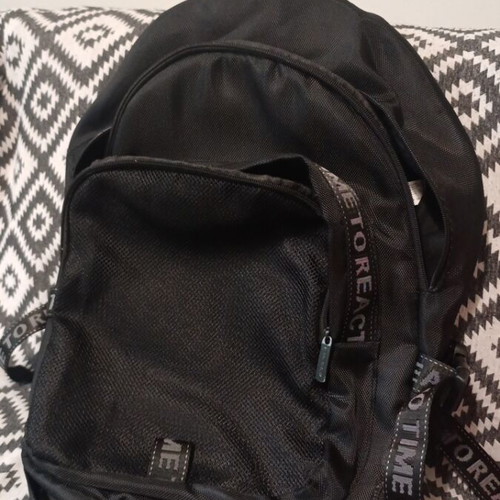 Black backpack used