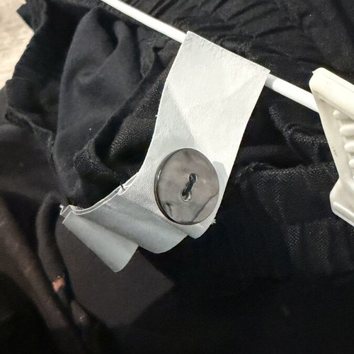 Oysho linen pants black like new