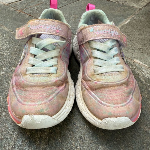 Skechers Lights shoes used size 28 colorful sneakers