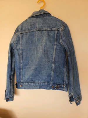 Denim jacket medium used blue