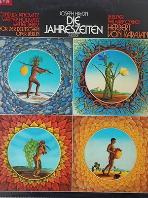 Joseph Haydn Die Jahreszeiten vinyl like new, classical music