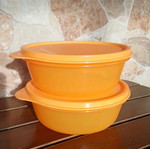 Tupperware set of 2 classic 600ml containers new, airtight and watertight