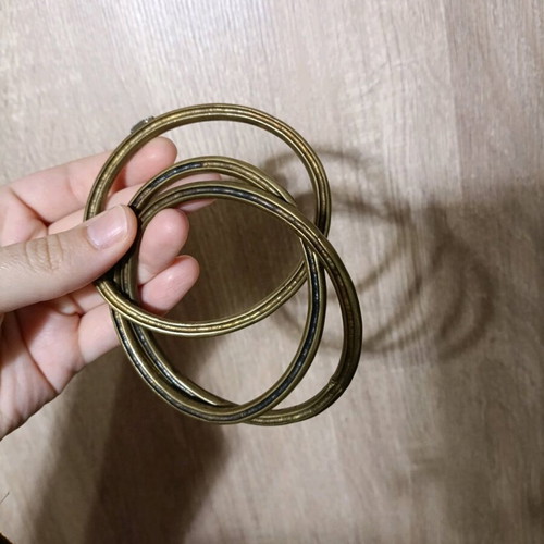 GOTI rock-vintage brass bracelet set used