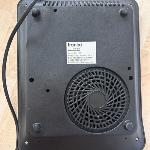 Franko Portable Induction Hob FIH-1181 used, 1800W with box