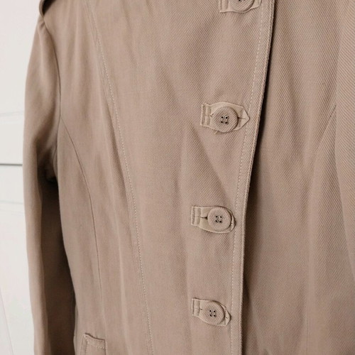 Denim Pinko trench coat like new, beige, size M