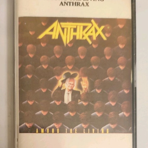 Anthrax Among the Living 1987 cassette like new, metal