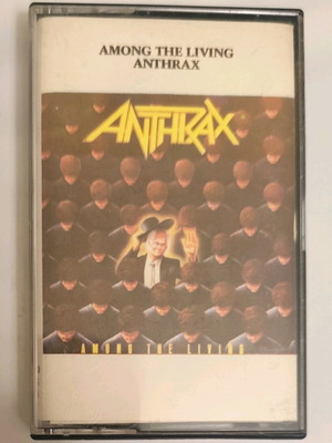 Anthrax Among the Living 1987 cassette like new, metal