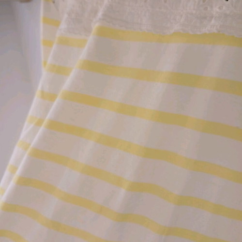 H&M Mariniera with Yellow Stripe and Cutout Design like new