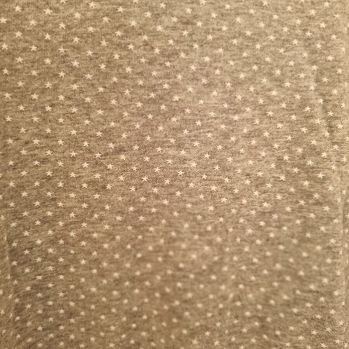 Cotton Maternity and Nursing Robe XL like new, grey with stars