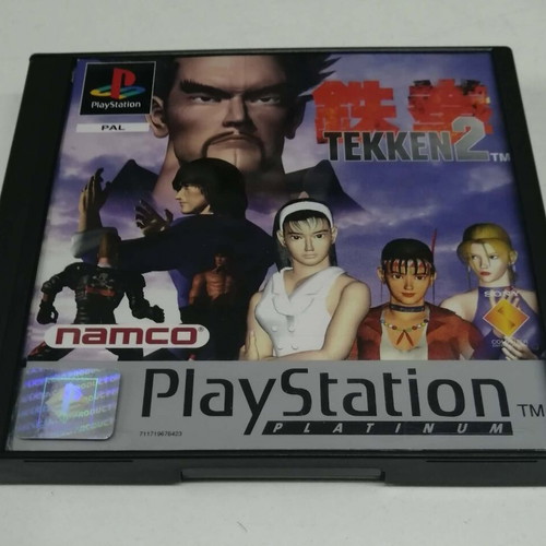 Tekken 2 PlayStation (PS1) Platinum like new, English version