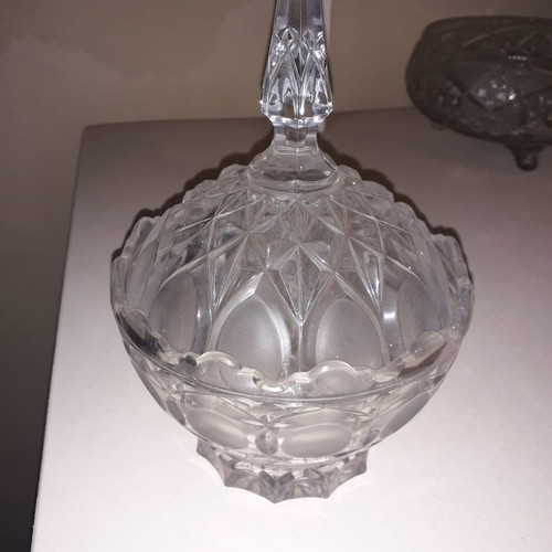 Vintage fondantière used, crystal in excellent condition