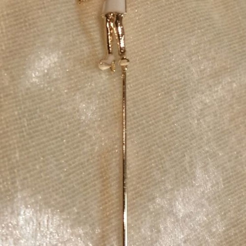 Lady Coco pin used with girl motif