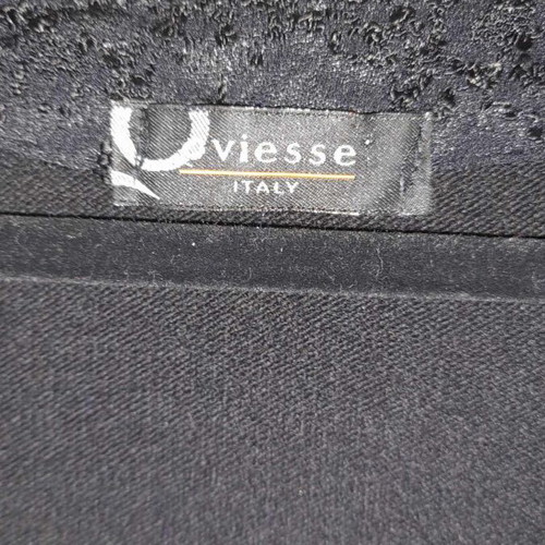 Black vest used with strass, size L