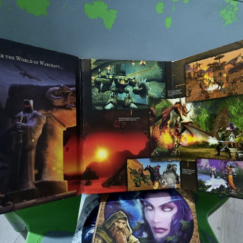 World of Warcraft Blizzard PC game collection with 5 expansions and extras