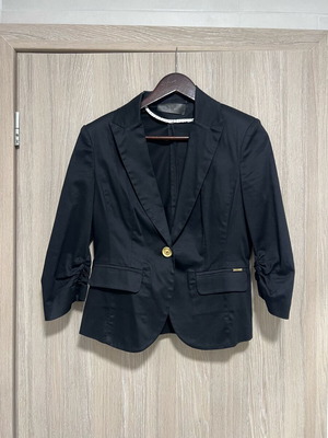 Black BSB jacket used, mid-length with 3/4 sleeves, size S