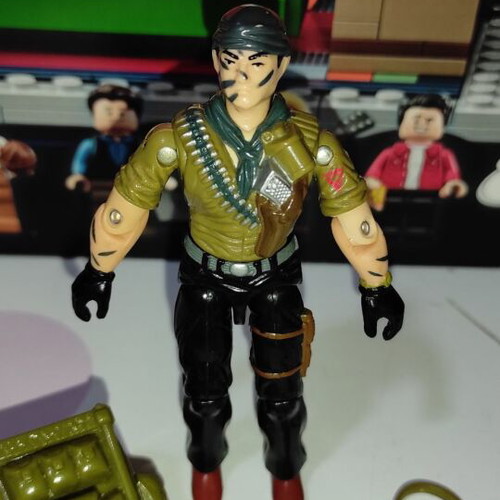 G.I.JOE Tunnel Rat (v1) 1987 Hasbro used figure with accessories