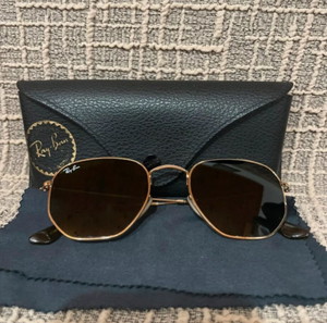 Γυαλιά ηλίου Ray Ban εξάγωνα, σε άριστη κατάσταση