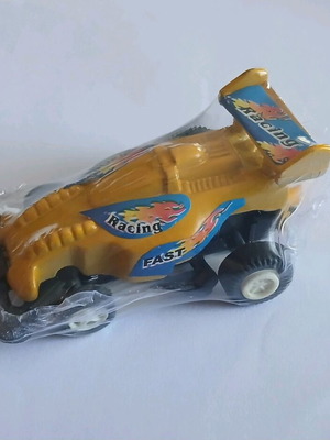 Vintage plastic toy car new in packaging