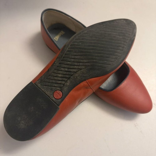 Camper ballerinas size 38 red like new