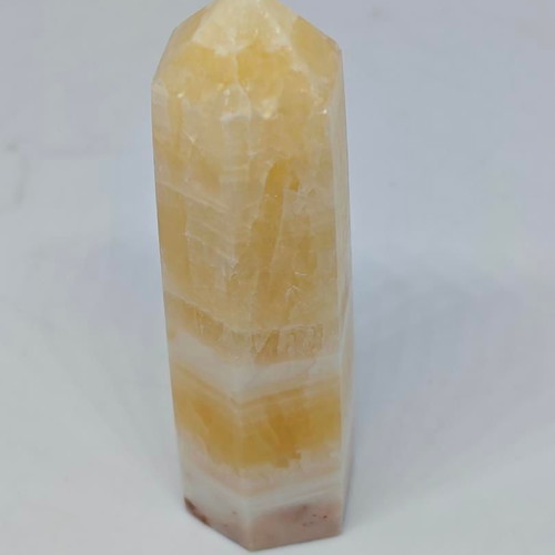 Yellow Calcite Tower 6.5cm like new