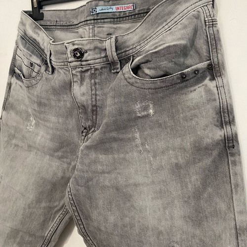 Integral men's grey jeans slim fit like new size M