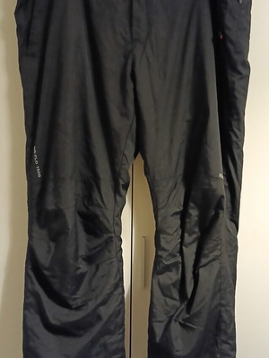 Men's thermal pants with suspenders size 3XL black like new